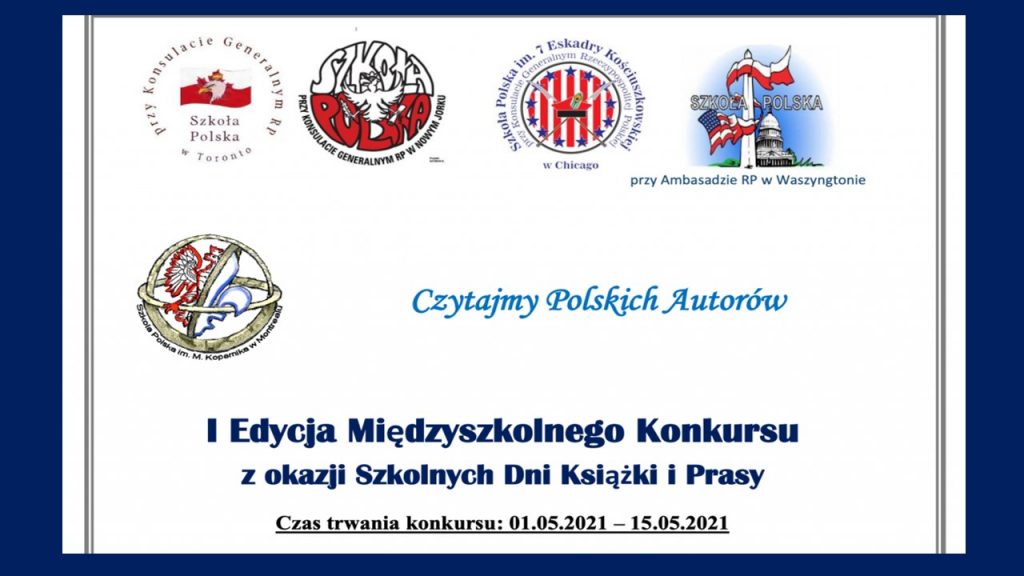 Czytajmy Polskich Autorów –  II Edycja Międzyszkolnego Konkursu z okazji Szkolnych Dni Książki i Prasy