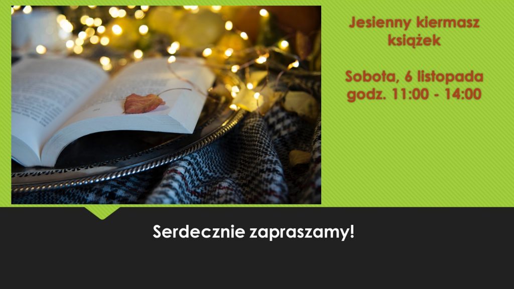 Jesienny Kiermasz Książek