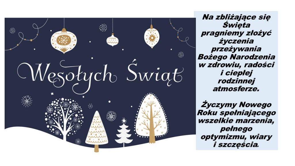 ŻYCZENIA ŚWIĄTECZNE