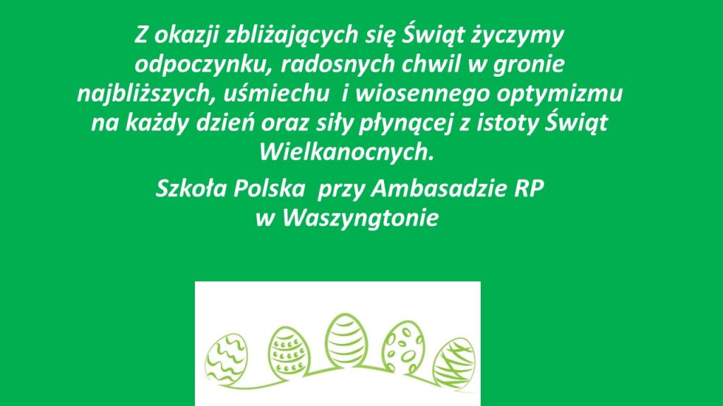 Życzenia Wielkanocne