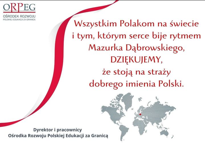 DZIEŃ POLONII I POLAKÓW ZA GRANICĄ.
