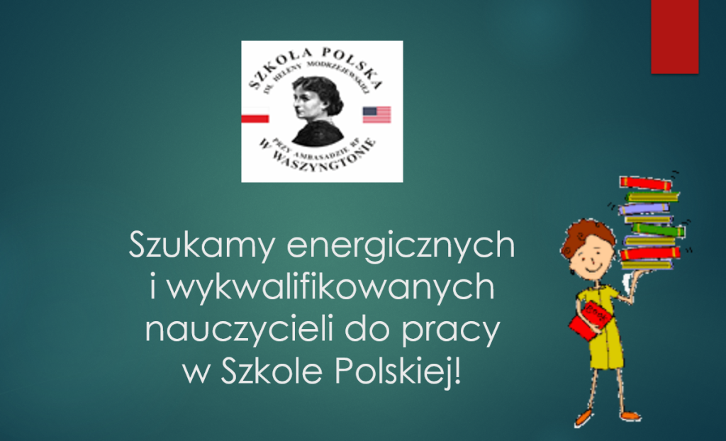Rozpoczynamy nabór nauczycieli na rok szkolny 2025-2026.
