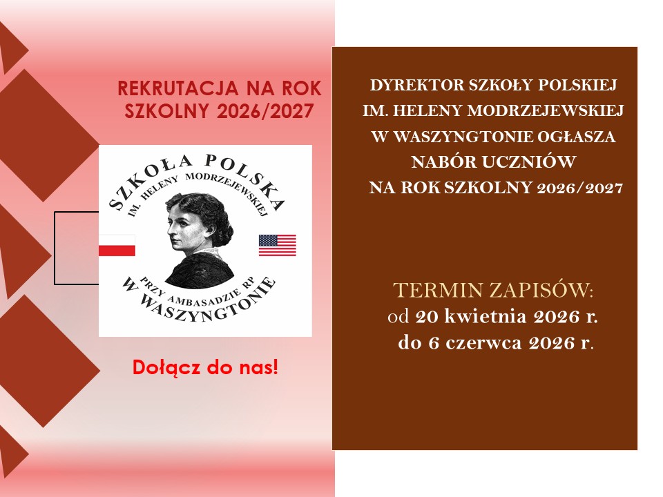 REKRUTACJA NA ROK SZKOLNY 2026/2027